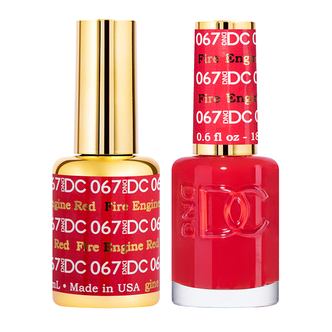 DND DC Matching Duo .5oz, #067 FIRE ENGINE RED