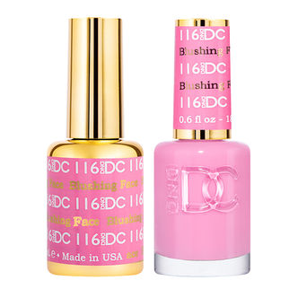 DND DC Matching Duo .5oz, #116 BLUSHING FACE