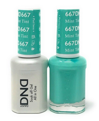 DND Matching Duo .5oz, #667 Mint Tint