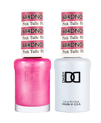 DND Matching Duo .5oz, #684 Pink Tulle