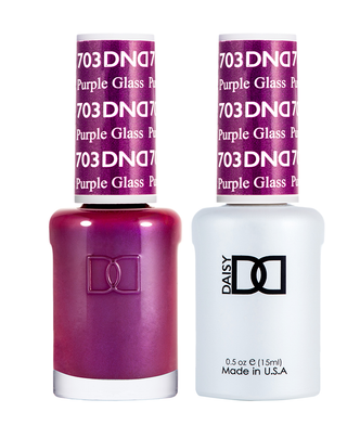 DND Matching Duo .5oz, #703 Purple Glass