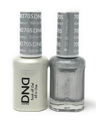 DND Matching Duo .5oz, #705 Silver Dreamer