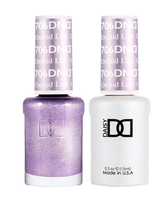 DND Matching Duo .5oz, #706 Orchid Lust