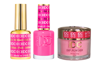 DND Combo 3 in 1 - #013 BRILLIANT PINK - 20939