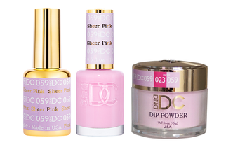 DND Combo 3 in 1 - #059 SHEER PINK - 20939