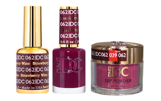 DND Combo 3 in 1 - #062 STRAWBERRY WINE - 20939
