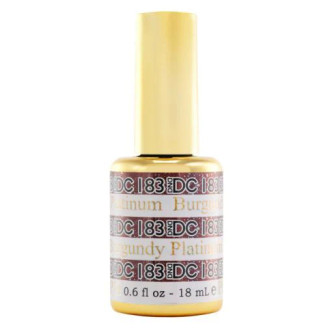 DND DC Platinum Gel .5oz, #183 Burgundy