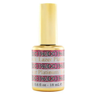 DND DC Platinum Gel .5oz, #196 Ruby Pink