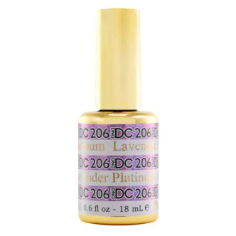 DND DC Platinum Gel .5oz, #206 Lavender