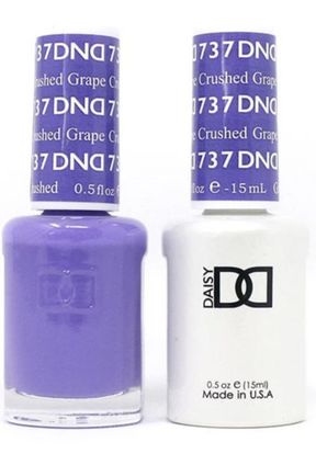 DND Matching Duo .5oz, #737 CRUSHED GRAPE