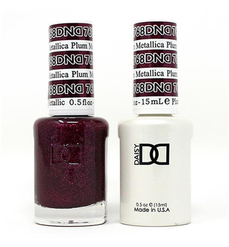 DND Matching Duo .5oz, #768 METALLIC PLUM