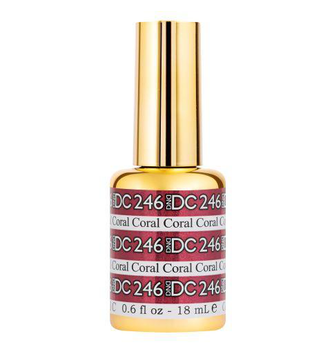 DND DC Mermaid Gel .5oz, #246 Coral bells