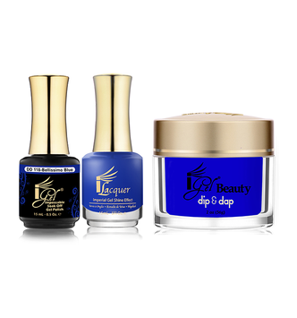 iGel Combo 3 in 1 - DD118 BELLISSIMO BLUE - 21009