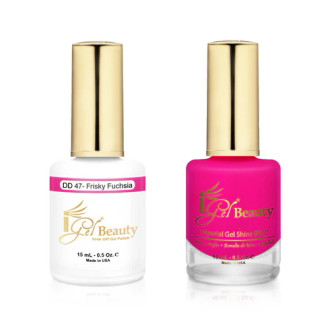 iGel Dip & Dap Duo - DD47 FISKY FUCHSIA