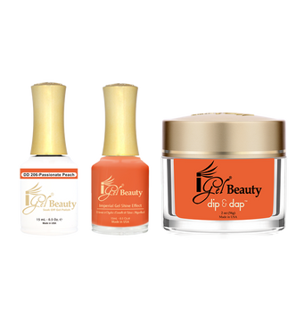 iGel Combo 3 in 1 - DD206 Passionate Peach - 21009