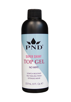 PND 8OZ Super Shiny Top Gel No-Wipe - 10367