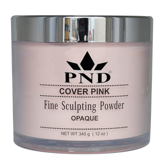 PND Pink & White Acrylic Powder 12oz, Cover Pink