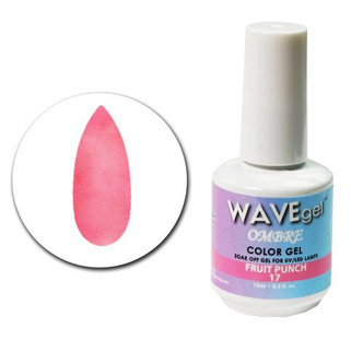 WaveGel Ombre Color Gel .5oz, #17 Fruit Punch