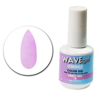 WaveGel Ombre Color Gel .5oz, #18 Sweet Iris