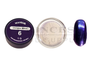 WaveGel Chrome Metal Powder 1g, #06 Purple