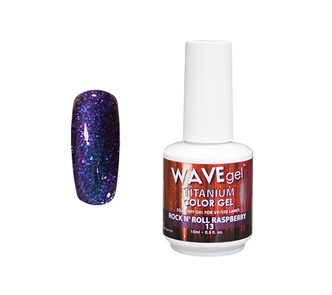 WaveGel Titanium Gel .5oz, #13 Rock N' Roll Raspberry