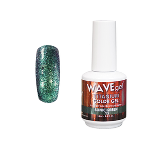 WaveGel Titanium Gel .5oz, #15 Sonic Green