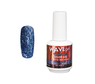 WaveGel Titanium Gel .5oz, #19 Steel Blue