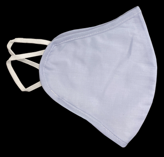 Fabric 2-Ply  KNH Face Mask, Pre-packed 100 Pcs