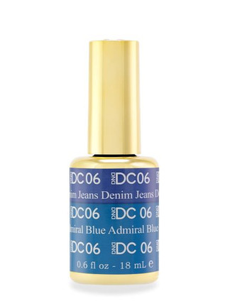 DND DC Mood Change .5oz, #06 Denim Jeans Admiral Blue