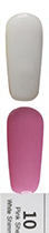 DND DC Mood .5oz, #10 Shell Pink White Shimmers