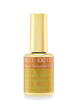 DND DC Mood .5oz, #12 Tangerine Glossy Lemon Candy