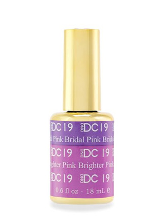 DND DC Mood .5oz, #19 Pink Bridal Pink Brighter