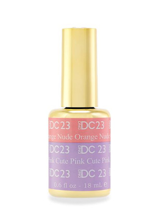 DND DC Mood .5oz, #23 Orange Nude Cute Pink
