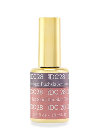 DND DC Mood .5oz, #28 Antique Fuchsia