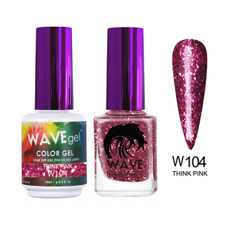 Wave 0.5OZ Simplicity Duo #104 Think Pink - 22698