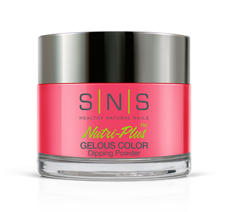 SNS Gelous Dip Powder 1.5oz, 140 ELECTRIC PINK