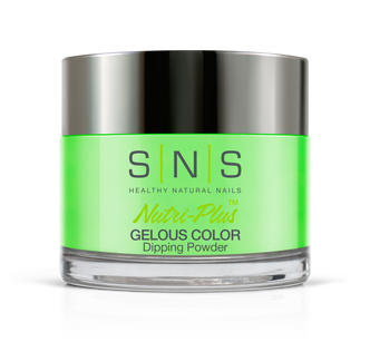 SNS Gelous Dip Powder 1.5oz,  372 GORGEOUS GREEN