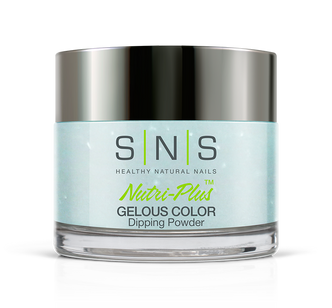 SNS Gelous Dip Powder 1.5oz, 395 BLUE ICE CRYIN? IN THE RAIN
