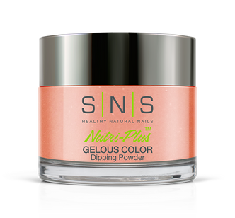 SNS Gelous Dip Powder 1.5oz, BM12 HAPPY ZINNIA