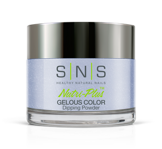 SNS Gelous Dip Powder 1.5oz, EC04 GREYZIN IN THE GRASS
