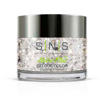 SNS Gelous Dip Powder 1.5oz, WW22 SNOW BIRDS