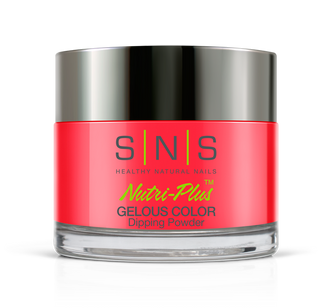 SNS Gelous Dip Powder 1.5oz, LG18 Shy Triplefin - Glow