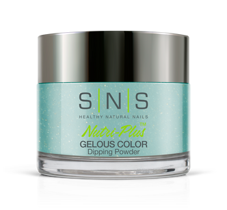 SNS Gelous Dip Powder 1.5oz, CC36 Baby Bellalui Blue