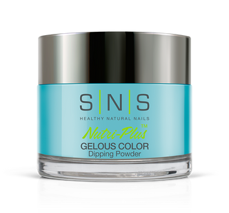 SNS Gelous Dip Powder 1.5oz, 323 TEAL TITANS