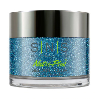 SNS Gelous Dip Powder 1.5oz, AN13 Frosty Blue Star