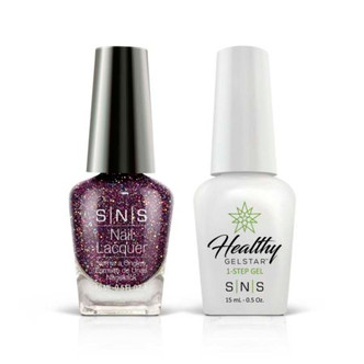 SNS .5oz Duo #AN19 SUGARED AUBERGINE GELOUS