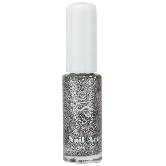 Cre8tion Nail Art Lacquer #03 Silver .33 oz - 20930