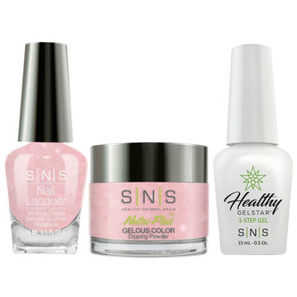 SNS 3IN1 MASTER MATCH(GEL+LACQUER+DIP 1OZ/1.5oz) - #SG15 LOVE LETTER PINK