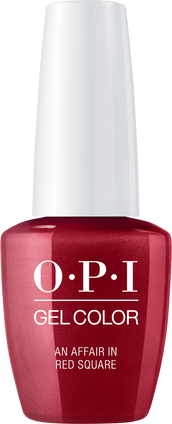 OPI GELCOLOR - #GCR53 AN AFFAIR IN RED SQUARE .5 OZ