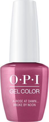 OPI GELCOLOR - #GCV11 A ROSE AT DAWN...BROKE BY NOON .5 OZ